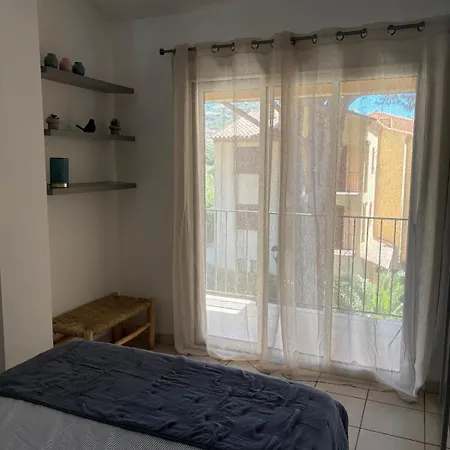 Bel T2 Au Calme - Les Résidences De Saint-clair à 6min à Pieds De La Très Belle De St Clair - Parking, Clim, Wifi Apartamento Le Lavandou